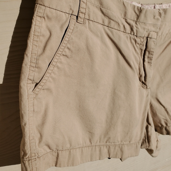 J. CREW 100% Cotton Broken-in Khaki Chino Shorts - Picture 9 of 16
